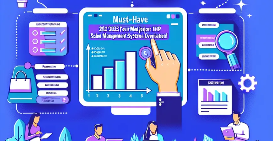 电商企业必备！2025 年四大 ERP 销售管理系统测评